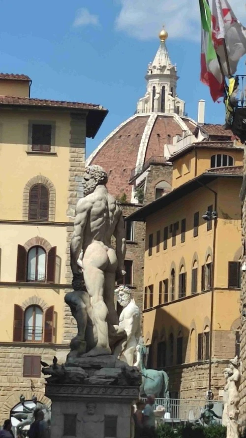 Statua di Ercole e Caco - From Piazza della Signoria, Italy