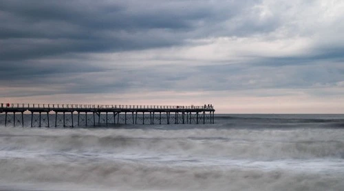 Saltbrun Pier - Aus Beach, United Kingdom