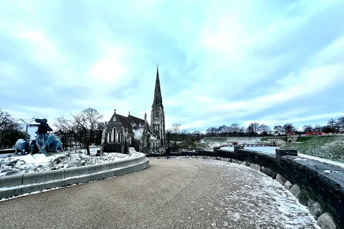 St Alban's Church - Desde Gefion Fountain, Denmark