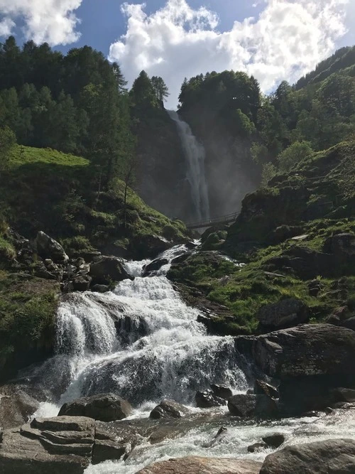 La Froda Waterfall - От Strada de Redòrta, Switzerland