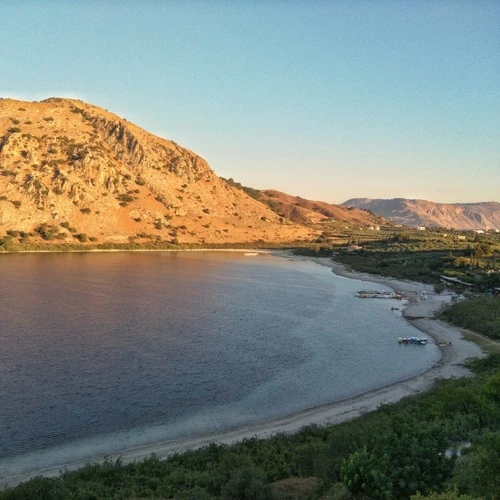 Kourna Lake - From Viewpoint, Greece