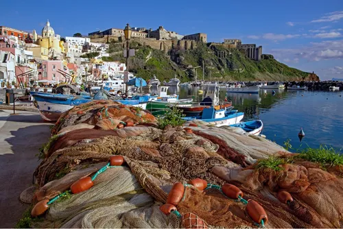 Porticciolo Turistico - Depuis Via Marina di Corricella, Italy