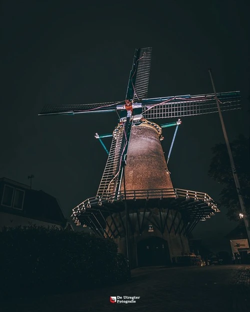 Molen de Windotter - Depuis Walkade, Netherlands