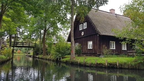 Spreewald Idylle - Desde Lehder Kanäle, Germany