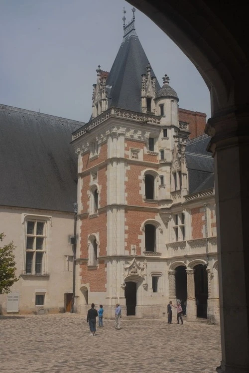 Château Royal de Blois - Desde Courtyard, France