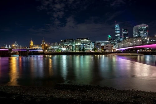 London Skyline - From Southwark View Point - Minerva Square, United Kingdom