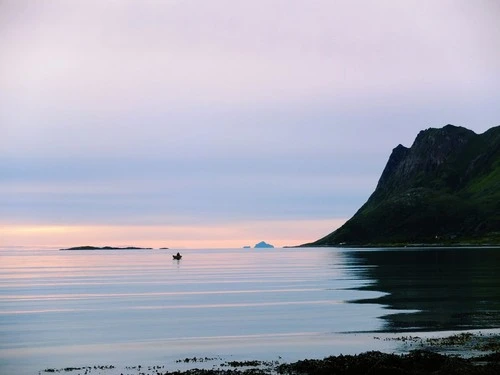 Rystad Lofoten Camping - Desde Beach, Norway