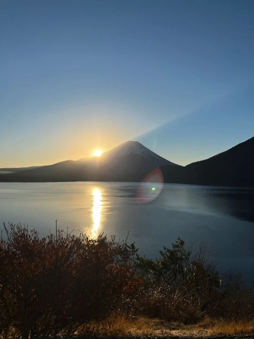 Mount Fuji - From Motosu Lake, Japan