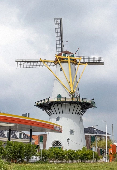 Windmolen - From Westkade, Netherlands