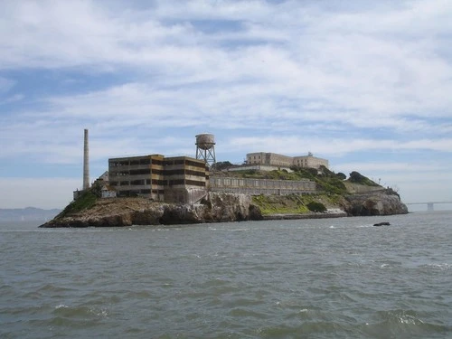 Alcatraz island - From Ferry - West Side, United States