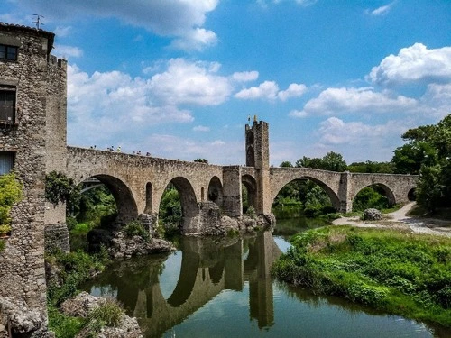 Pont de Besalú - From Sinagoga Miqvé, Spain