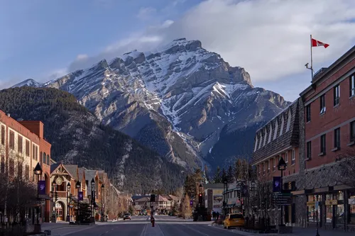 Banff Mountain Viewpoint - Canada
