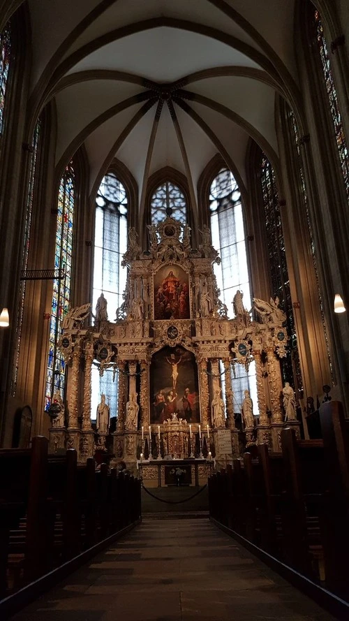 Innenansicht Erfurter Dom - From Erfurter Dom, Germany