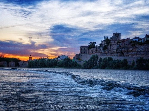 Duero River - Aus Azud de las Aceñas de Olivares, Spain