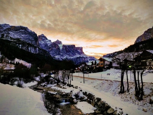 Mountains - From Sassongher Street, Italy