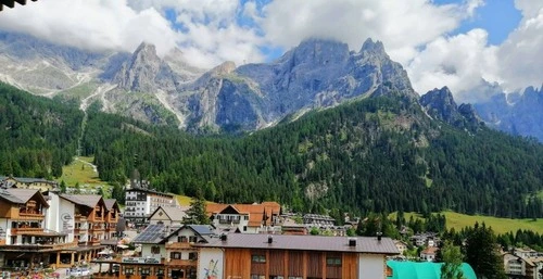 Pale Di San Martino - 从 Palazzo Sass Maor, Italy