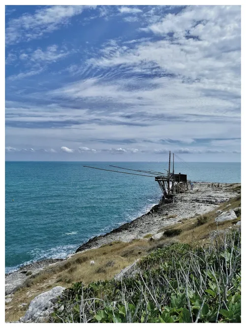 Trabucco baia San Lorenzo - Italy