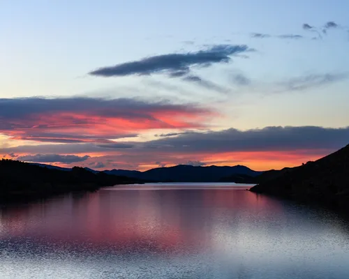 Horsetooth Reservoir - Depuis Stop Dam, United States