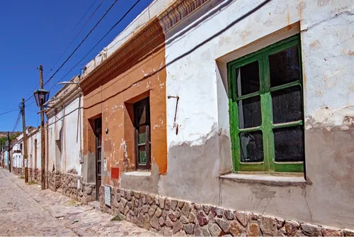 Calle Córdoba - From Plaza 25 de Mayo de Humahuaca, Argentina