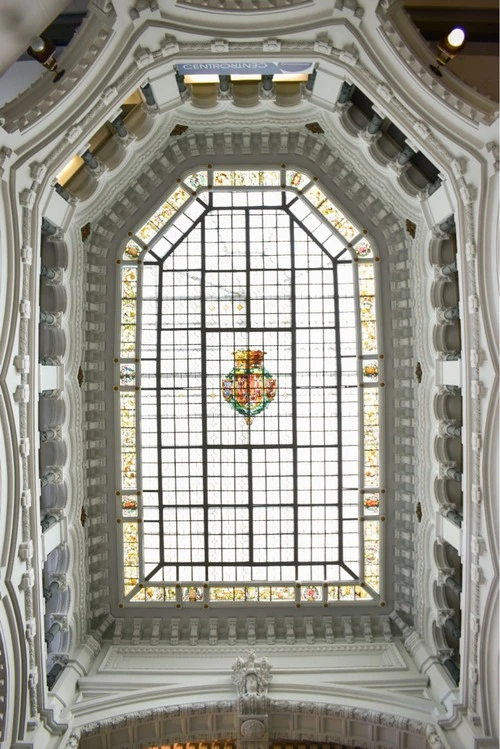 Palacio de Cibeles - Desde Interior, Spain