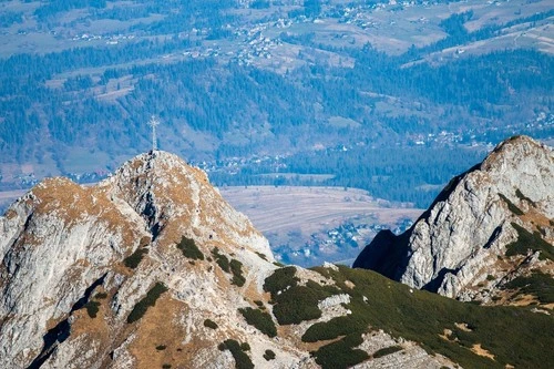 Cross of Giewont - Aus Mt Giewont - Approximate Area, Poland