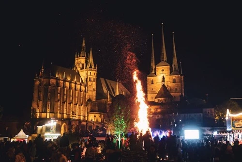 Dom Erfurt - Desde Domplatz Erfurt, Germany