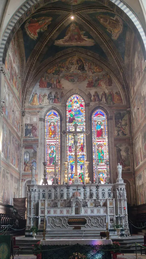 Basilica of Santa Maria Novella - Von Inside, Italy