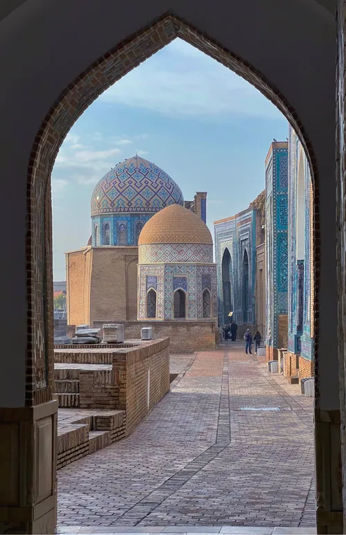 Мечеть Шахи-Зинда - От Самарканд, поминальная мечеть, Uzbekistan