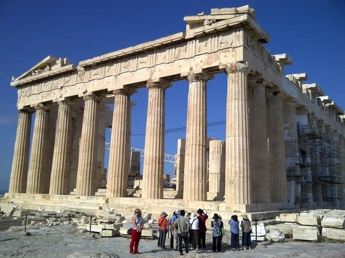 Parthenonas - Desde East Side, Greece