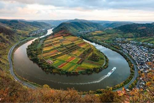 Moselschleife - Depuis Schutzhütte Bremm, Germany
