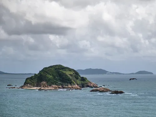 No Island - Depuis Kujihama viewpoint, Japan