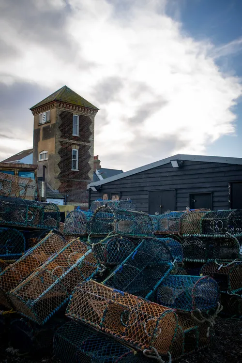 Aldeburgh sea wall - United Kingdom