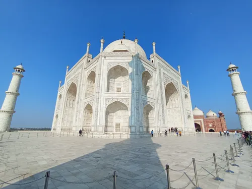 Taj Mahal - Dari Entrance, India