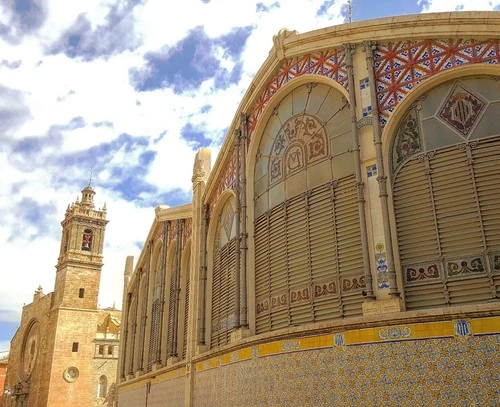 The Central Market of Valencia - Spain