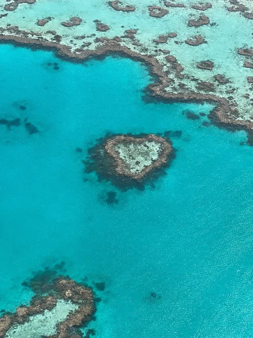 Heart Reef - Tól től Drone, Australia