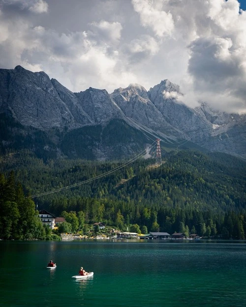 Eibsee - Od Untersee-Aussicht, Germany