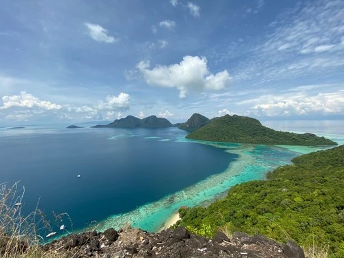 Bohey Dulang View - Dari Overlook, Malaysia