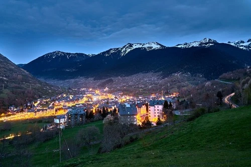 Vielha - Desde Glèisa Sant Martí de Gausac, Spain
