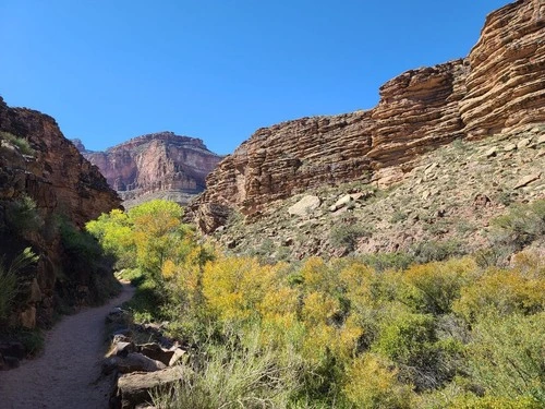 Garden Creek - から Bright Angel trail, United States