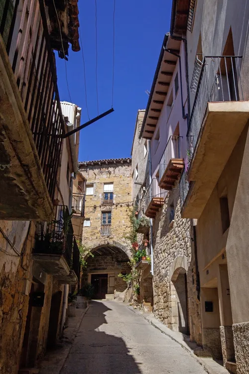 Horta de Sant Joan - From Carrer de l'Hospital, Spain