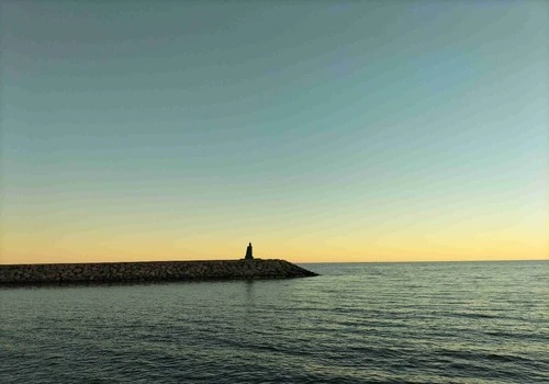 Faro de Aguadulce / Aguadulce's lighthouse - من Puerto de Aguadulce / Aguadulce's port, Spain