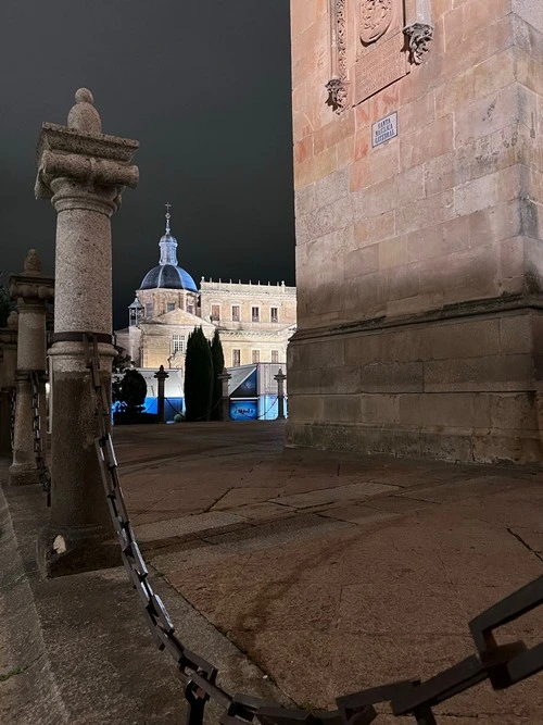 Iglesia de San Sebastian - İtibaren Salamanca Cathedral, Spain