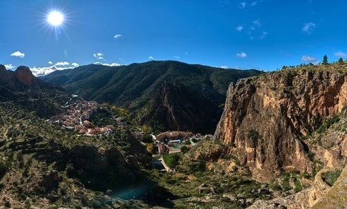 Ayna - Depuis Mirador del Diablo, Spain
