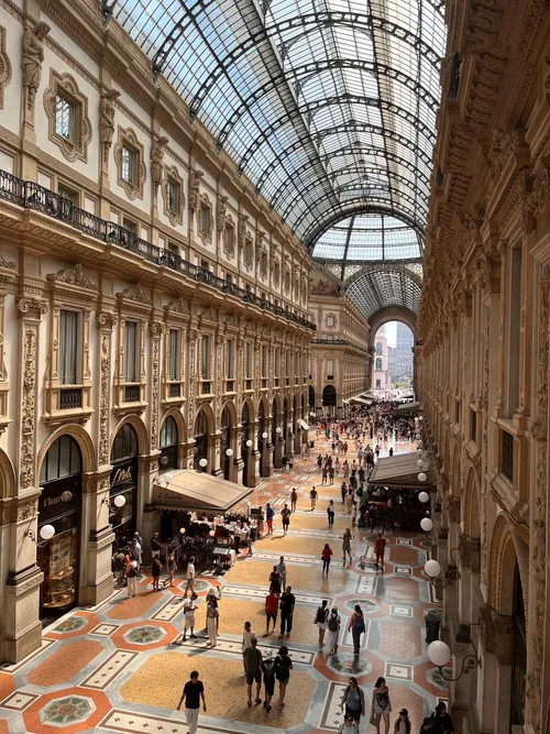 Galleria Vittorio Emanuele II - Od World of Leonardo da Vinci Museum, Italy