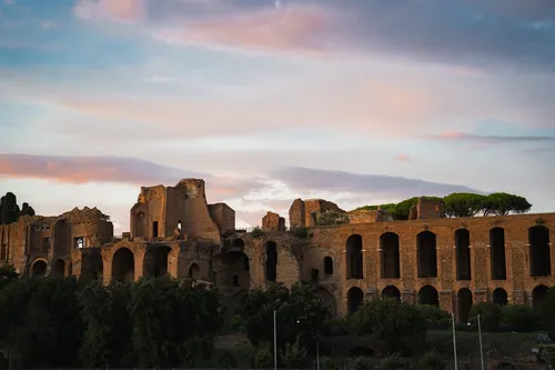 Terme di Massenzio - Da Via del Circo Massimo, Italy