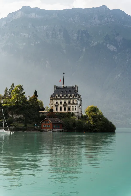 Iseltwald Castle - The Seeburg Castle - Switzerland