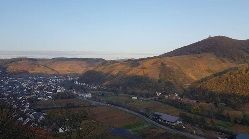 Ausblick auf Dernau / Vor der Jahundertflut - From Wanderweg / Aussichtspunkt, Germany