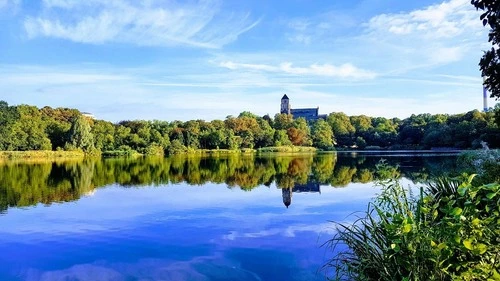 Schlossteich - Desde Parking, Germany