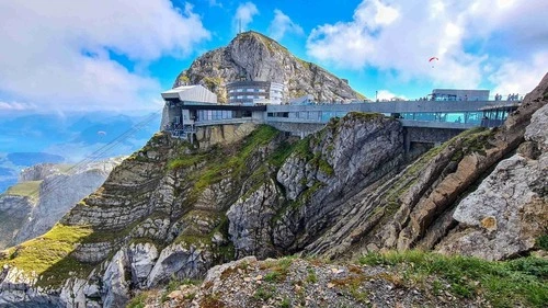 Mount Pilatus / Bergstation - Från Wanderweg, Switzerland