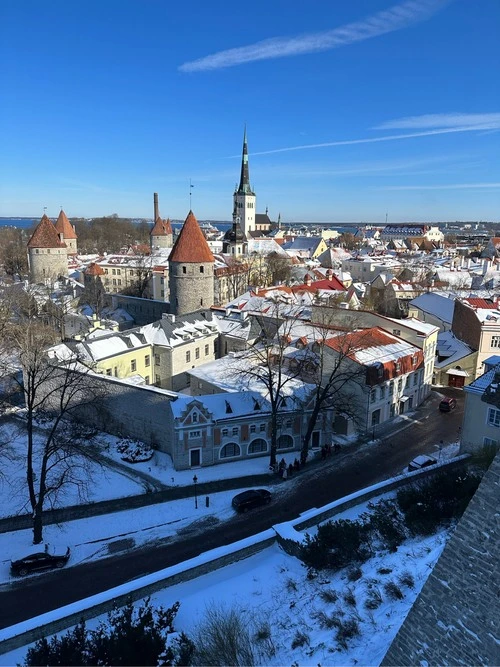 Tallin - Aus Aissichtsplattform, Estonia